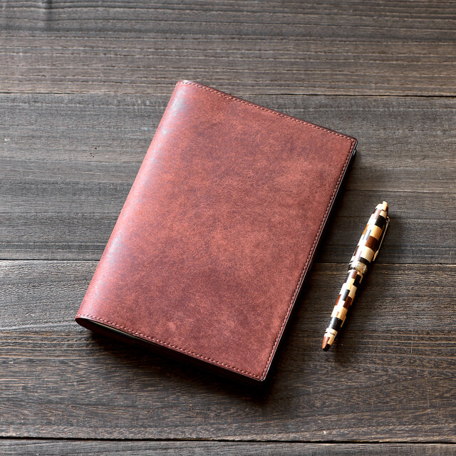 A5ノート レザーカバー カラーオーダー | iichi 日々の暮らしを