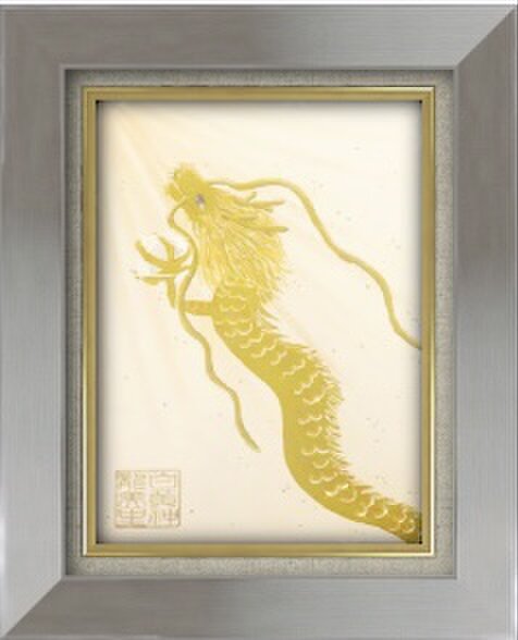 開運絵画金昇龍 | iichi 日々の暮らしを心地よくするハンドメイドや