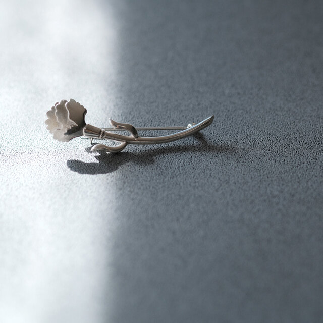 一輪 フラワー ブローチ シルバー925 | iichi 日々の暮らしを心地よく