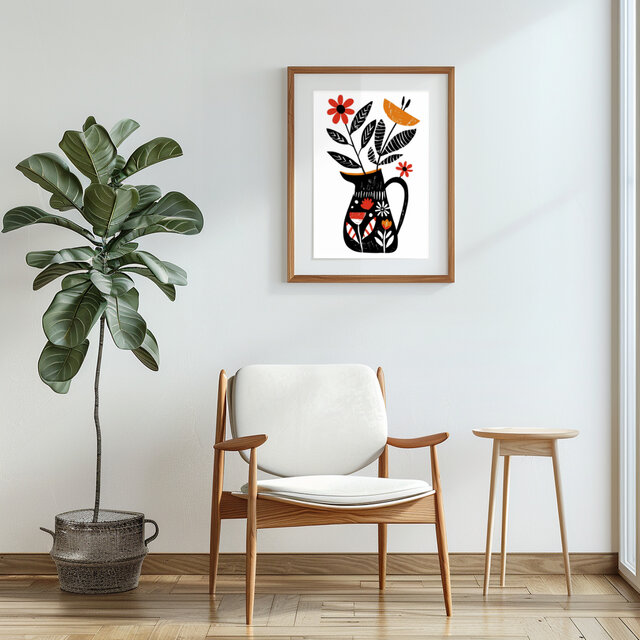 il411 A4 アートポスター インテリア 北欧風 全作オリジナル 送料無料