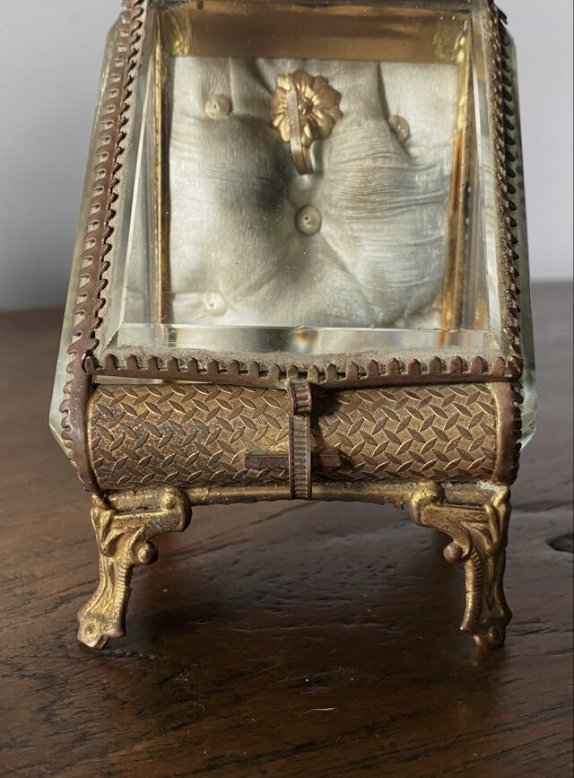 懐中時計ケース ナポレオン三世様式 小物入れ ビゾテ フランス