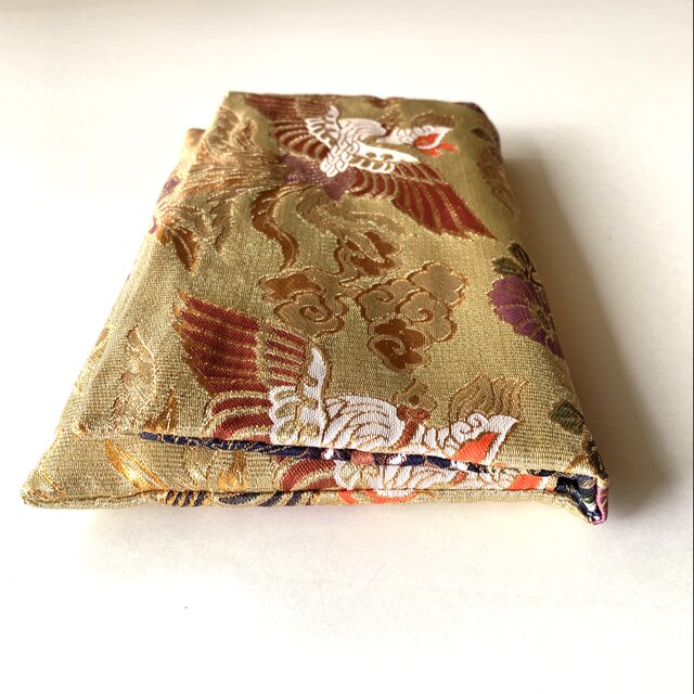 煌翔（こうしょう）』 金襴織物御朱印帳袋 B6サイズ 鳳凰 紗綾形