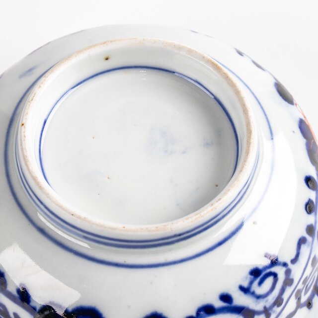 古伊万里 染錦草花文 鉢 F068B | iichi 日々の暮らしを心地よくする