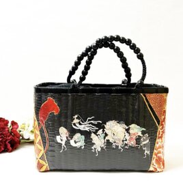 一閑張りバッグ “龍” | iichi 日々の暮らしを心地よくするハンドメイド