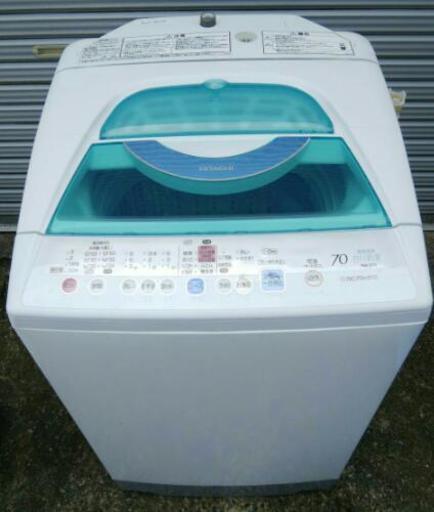 HITACHI全自動電気洗濯機NW-Z702009年製7.0kg日立洗濯機エコライフ