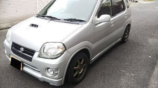 スズキ keiスポーツ 5速MTマニュアルターボ 4WD 車検令和3年12月 (コナ