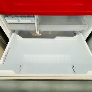 ✨おしゃれな赤‼ MITSUBISHI(三菱) 298冷蔵庫 配送 ⭐定価￥65,620