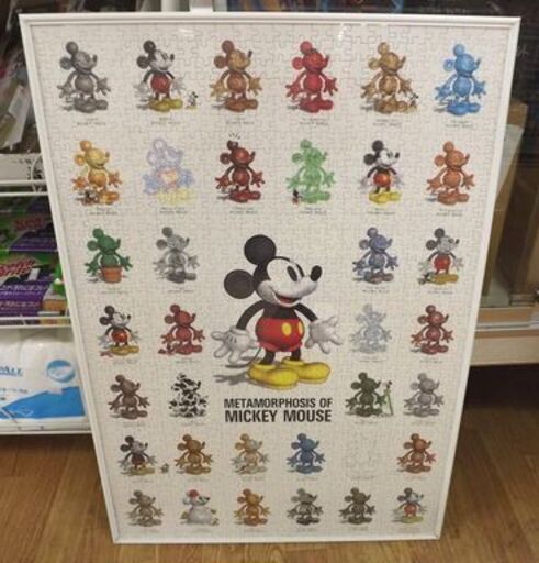 ジグソーパズル 完成品 メタモルフォシスオブミッキーマウス (51x73