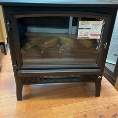 QVCジャパン 暖炉型ファンヒーター CFI-5018-02【リサイルマート下関店