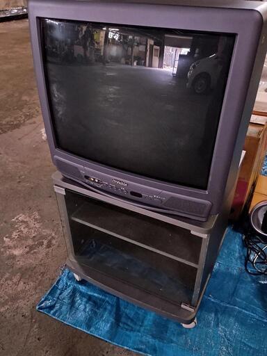 ブラウン管テレビ 地デジチューナー付 (ひっこりー) 新潟のテレビ