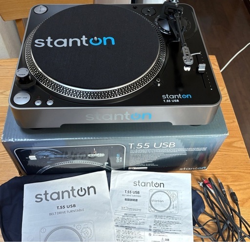 Stanton T.55 USB ターンテーブル DJ機器 レコードプレイヤー