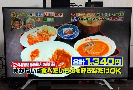 TOSHIBA REGZA 49Z700X 49インチ液晶テレビ 本体 ジャンク ジャンク品