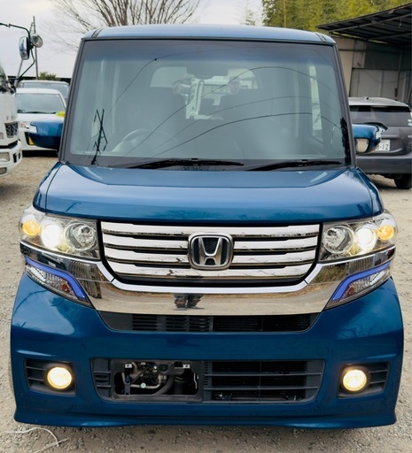 N Box +カスタムGL パッケージ 評価4点 車検付き乗って帰れます