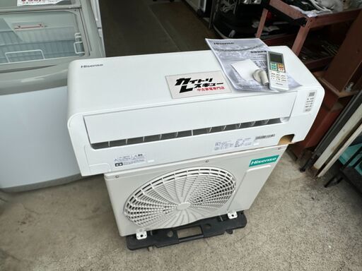 動作保証あり】Hisense ハイセンス 2022年 2.2kw 6畳用 冷暖房 ルーム