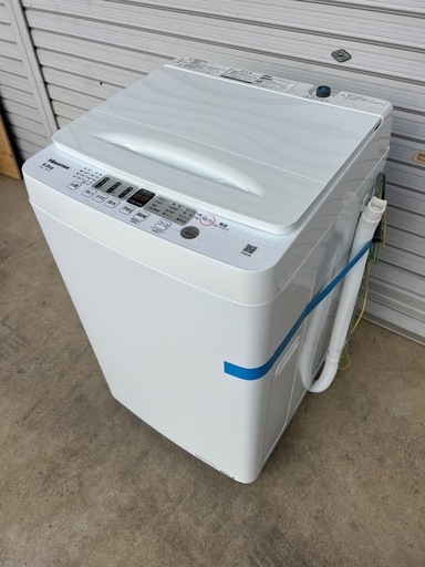ハイセンス 2024年 5.5kg縦型洗濯機 説明書付 (ヨシ) 三浦の生活家電