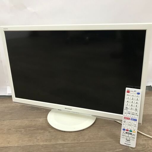 SHARP シャープ 24V型 液晶テレビ 2T-C24AD 2020年製 リモコン付き