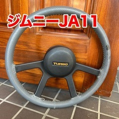 ジムニーJA11 純正ステアリング 本体 (はる) 大門のパーツの中古