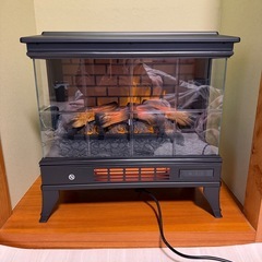 QVC 暖炉型 ファンヒーターの中古が安い！激安で譲ります・無料で