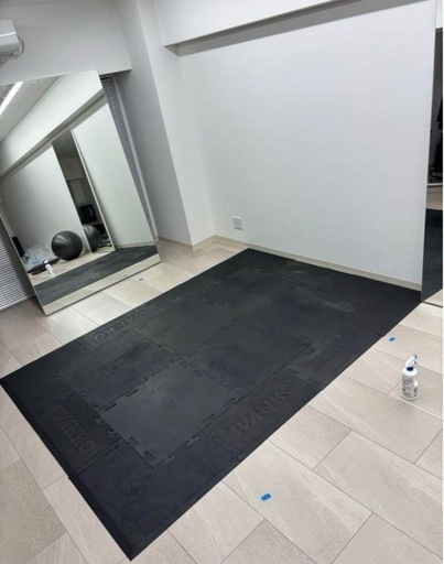 ivanko イヴァンコ ラバー マット 16枚 インターロック式トレーニング