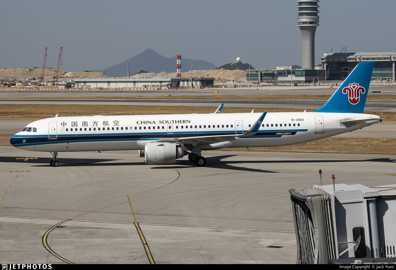 B-30EX | Airbus A321-253NX | China Southern Airlines | Jack Yuen