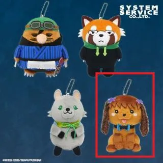 D犬飼詩魚】出禁のモグラ なりきり動物ぬいぐるみ オンラインクレーン