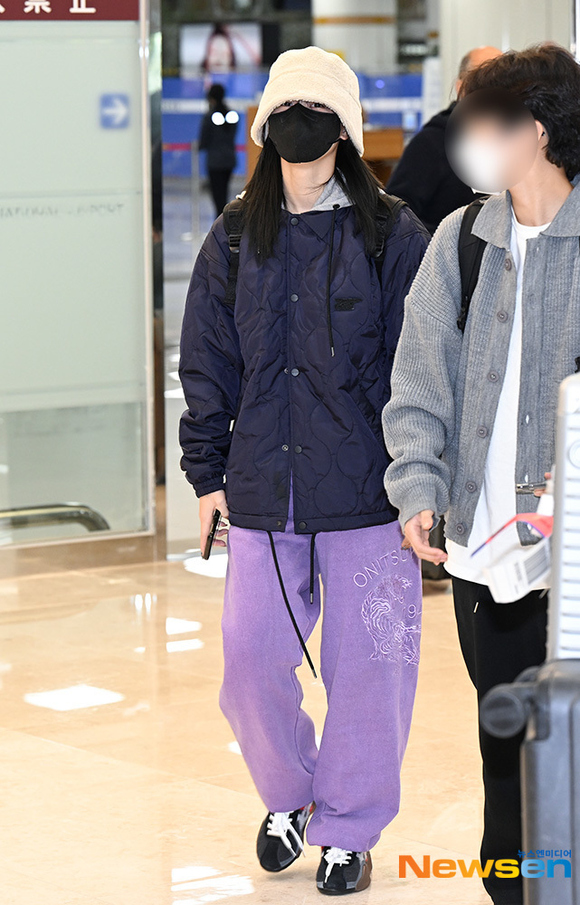 PHOTO】TWICE モモ、日本でのスケジュールを終えて韓国に到着