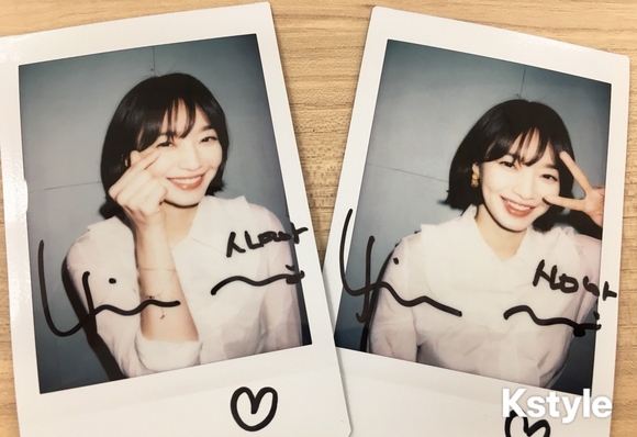 終了しました】シン・ミナ直筆サイン入りチェキを2名様に！応募は