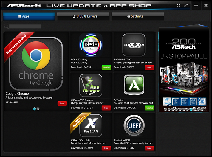 ASRock Z370 Extreme4 - Software & Firmware