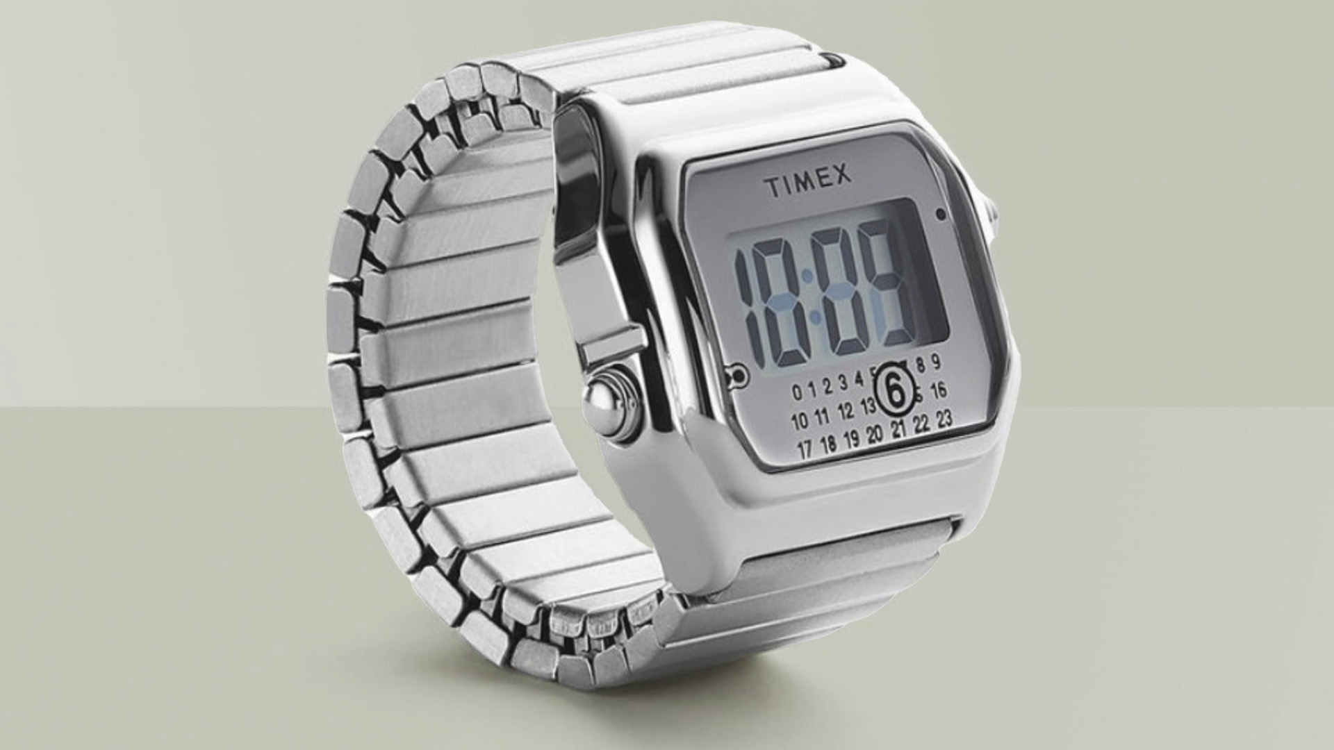 This Timex x Maison Margiela collaboration watch comes with a