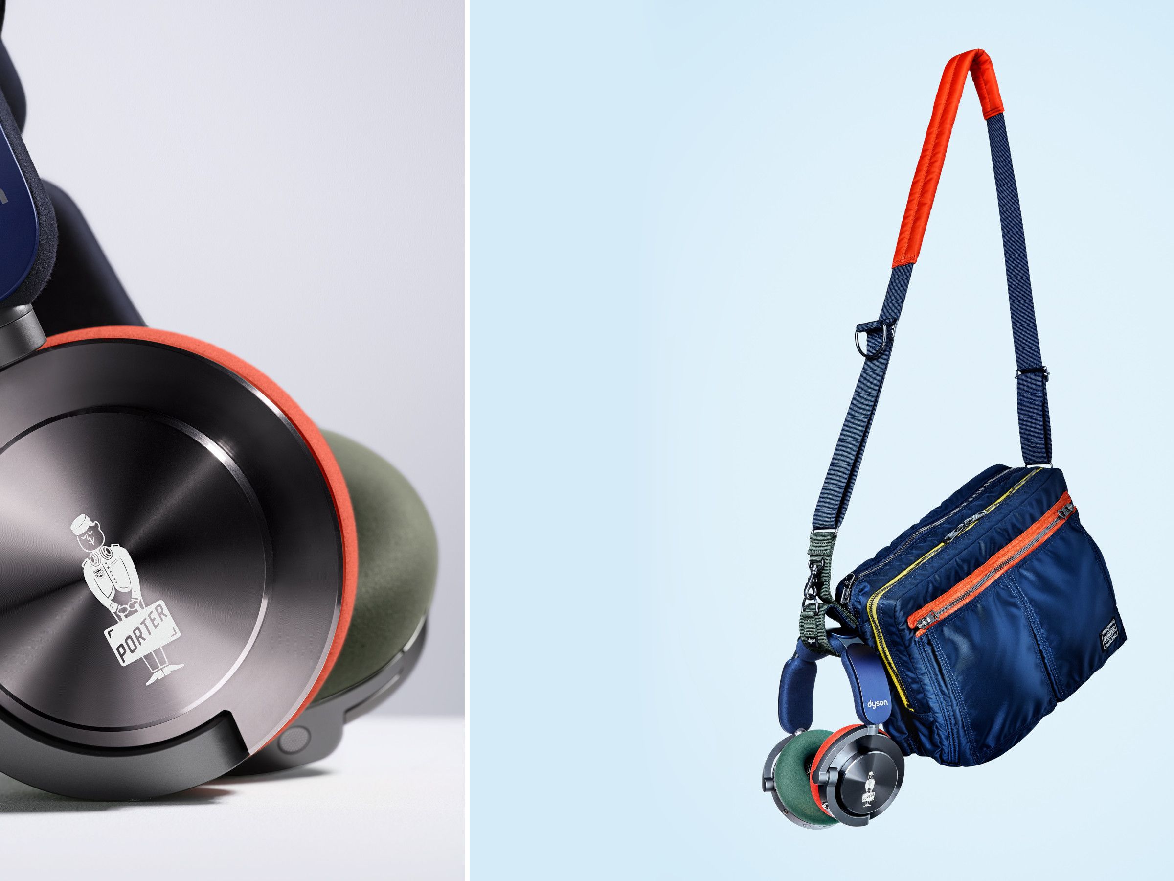 Dyson x Porter launch wireless headphone and bag combo | Wallpaper*