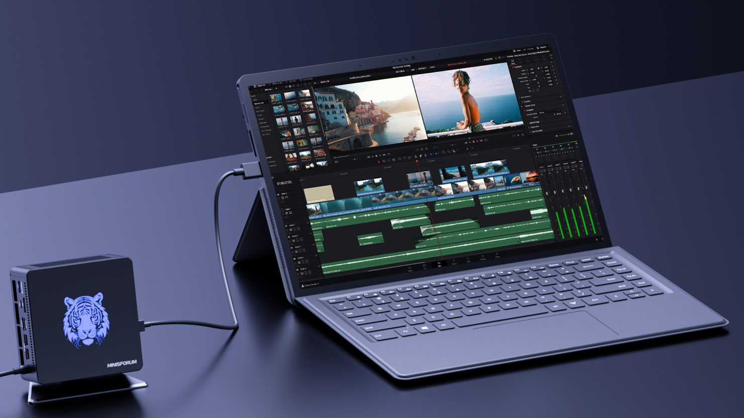 Minisforum V3 tablet arrives — the world's first AMD Ryzen 7 8840U