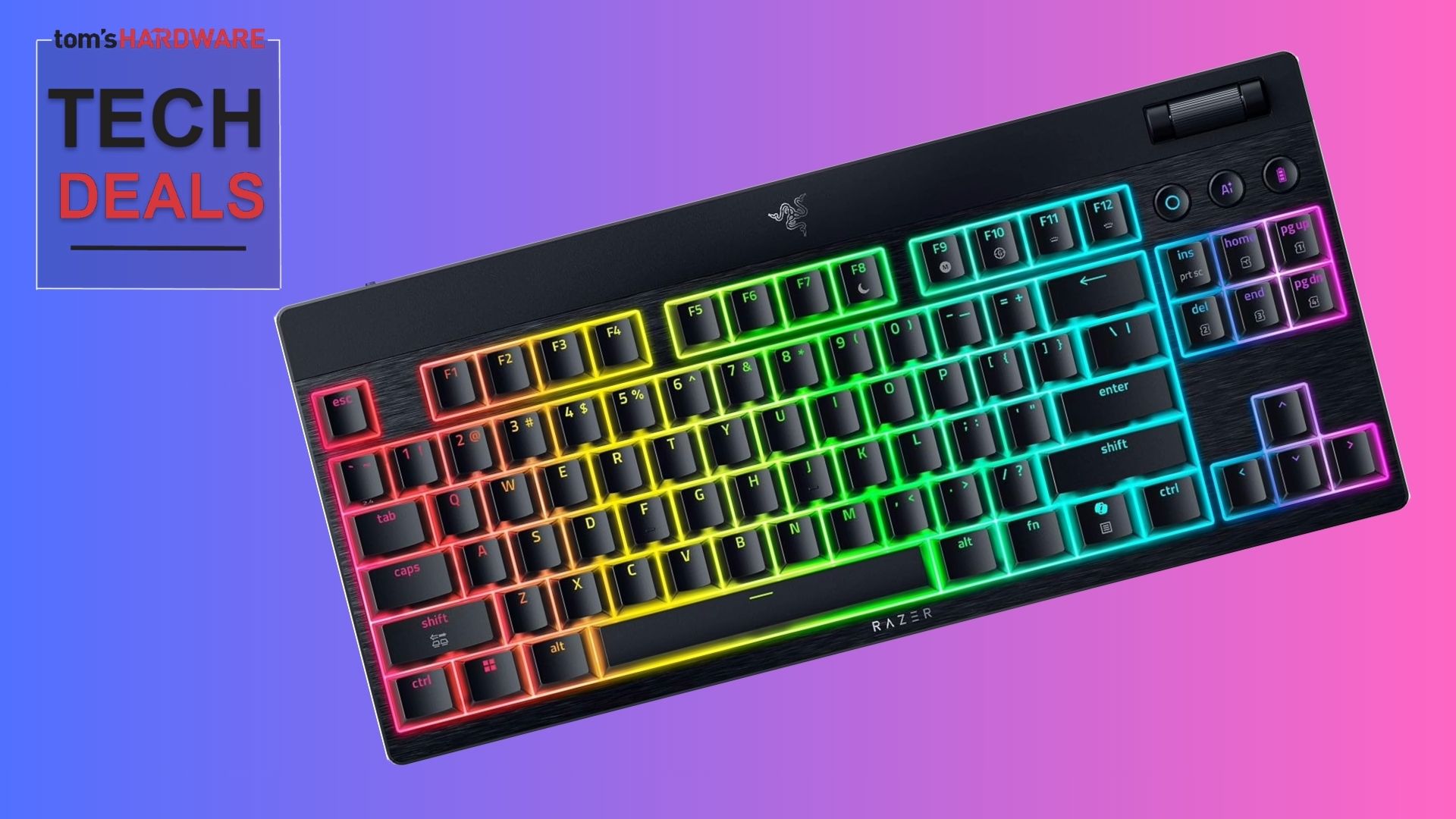 Razer Black Widow TE Chroma v2 Mechanical Gaming Keyboard at All