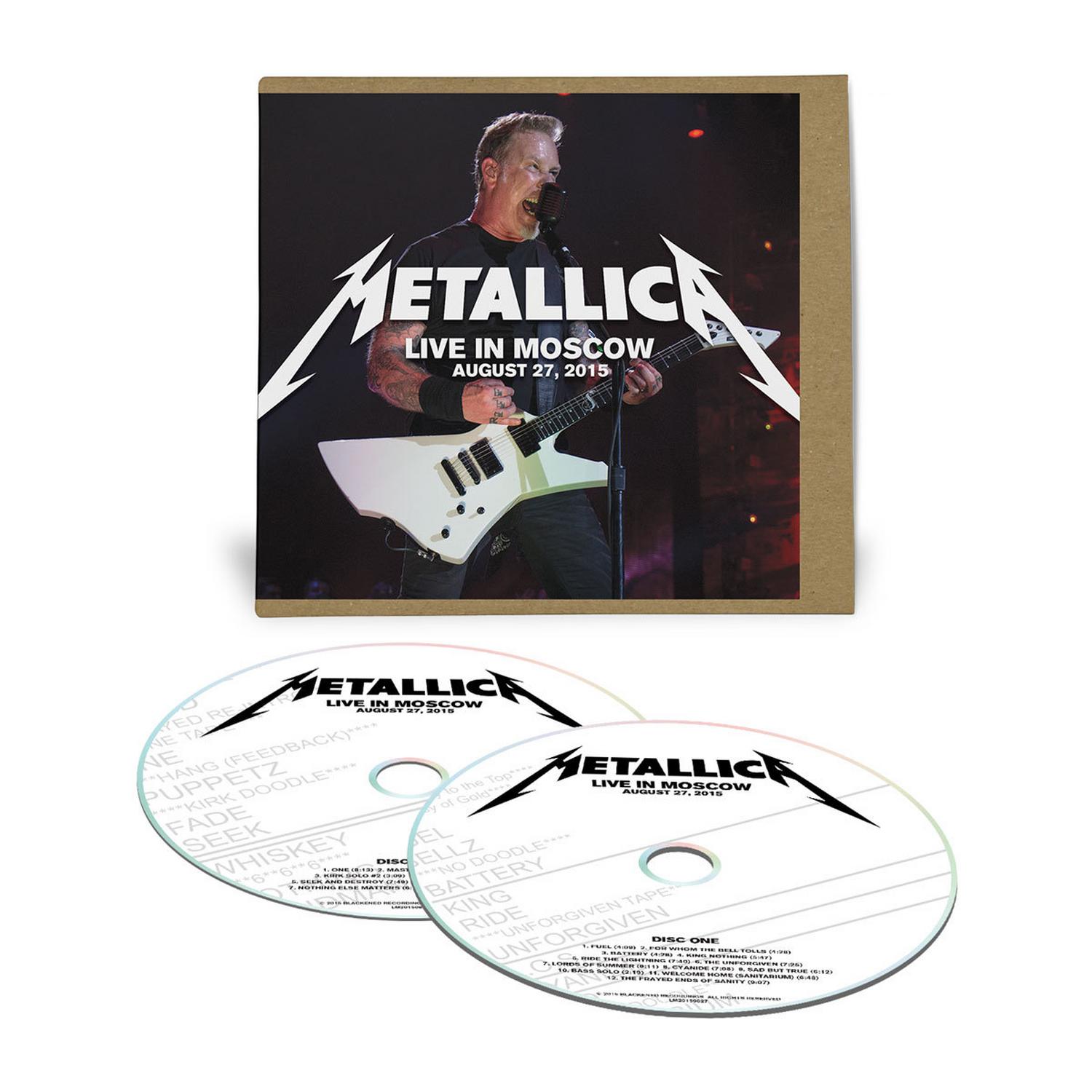 Live Metallica: Moscow, Russia - August 27, 2015 (2CD) | Metallica.com