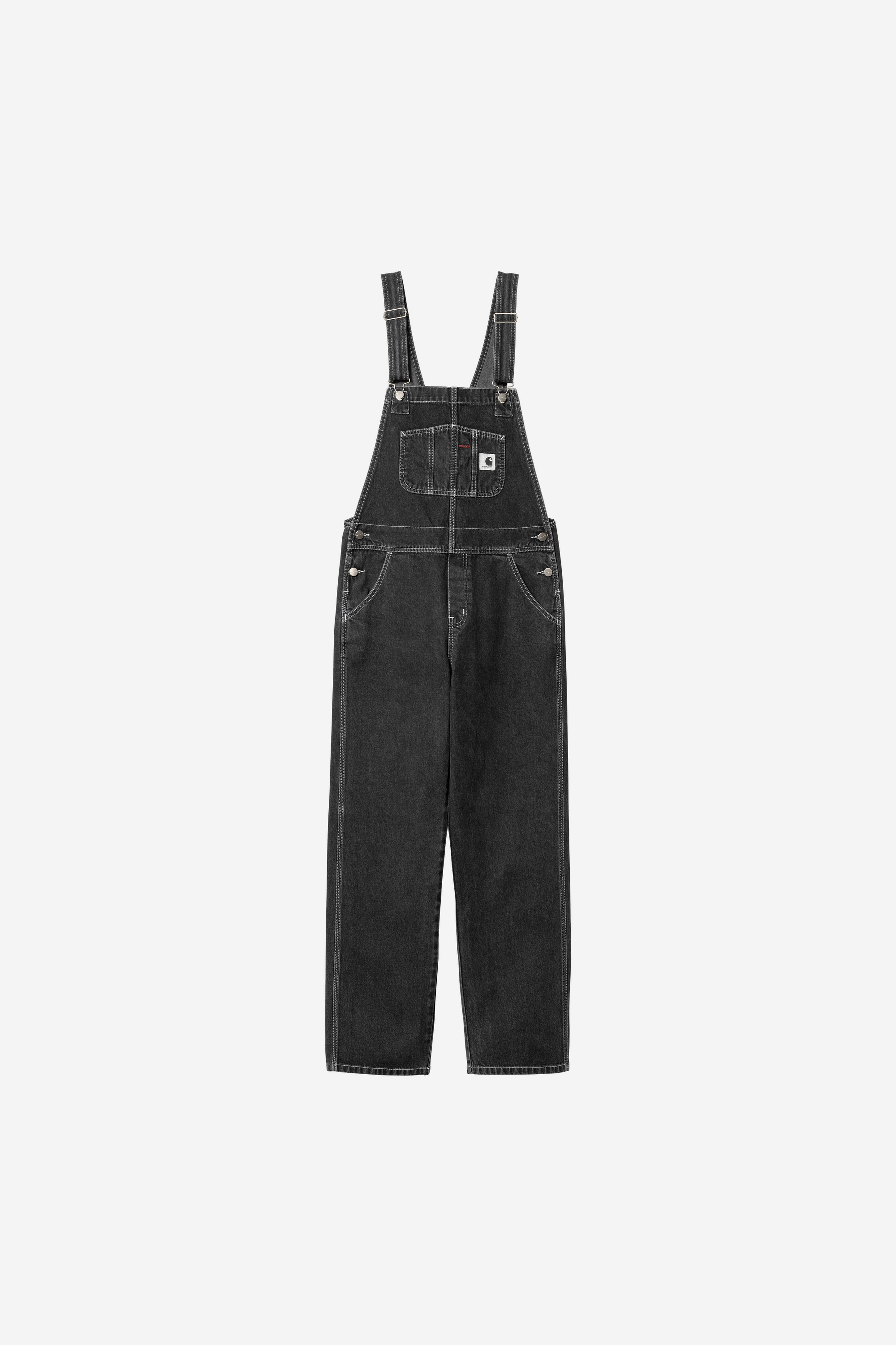 Carhartt WIP W' Bib Overall Straight, Black | Official Online Store