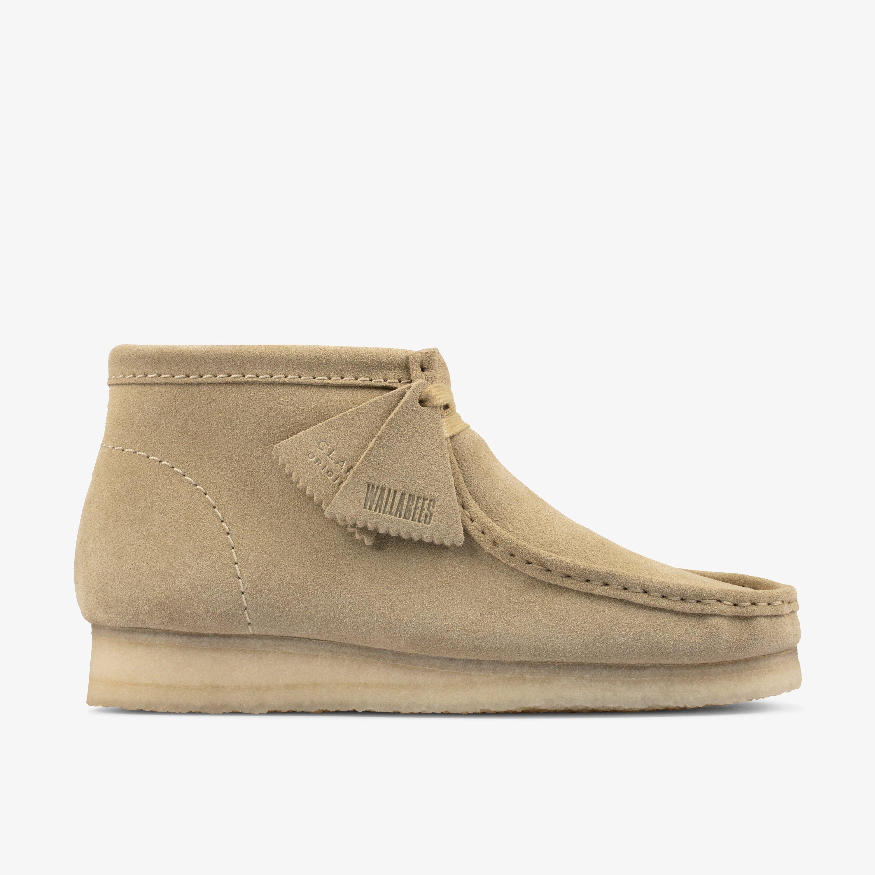 Men's Wallabee™ Boot Maple Suede Boots | Clarks