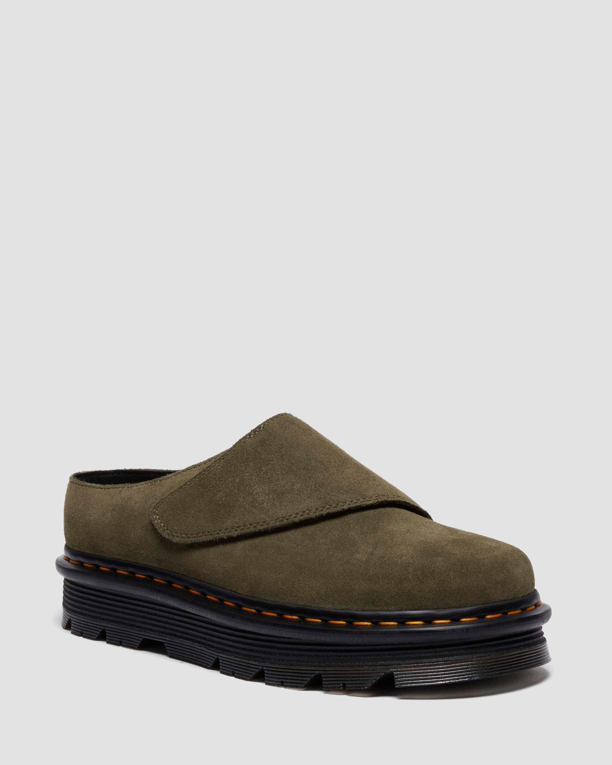 Jorge II BT21 Leather Slingback Mules in Black | Dr. Martens