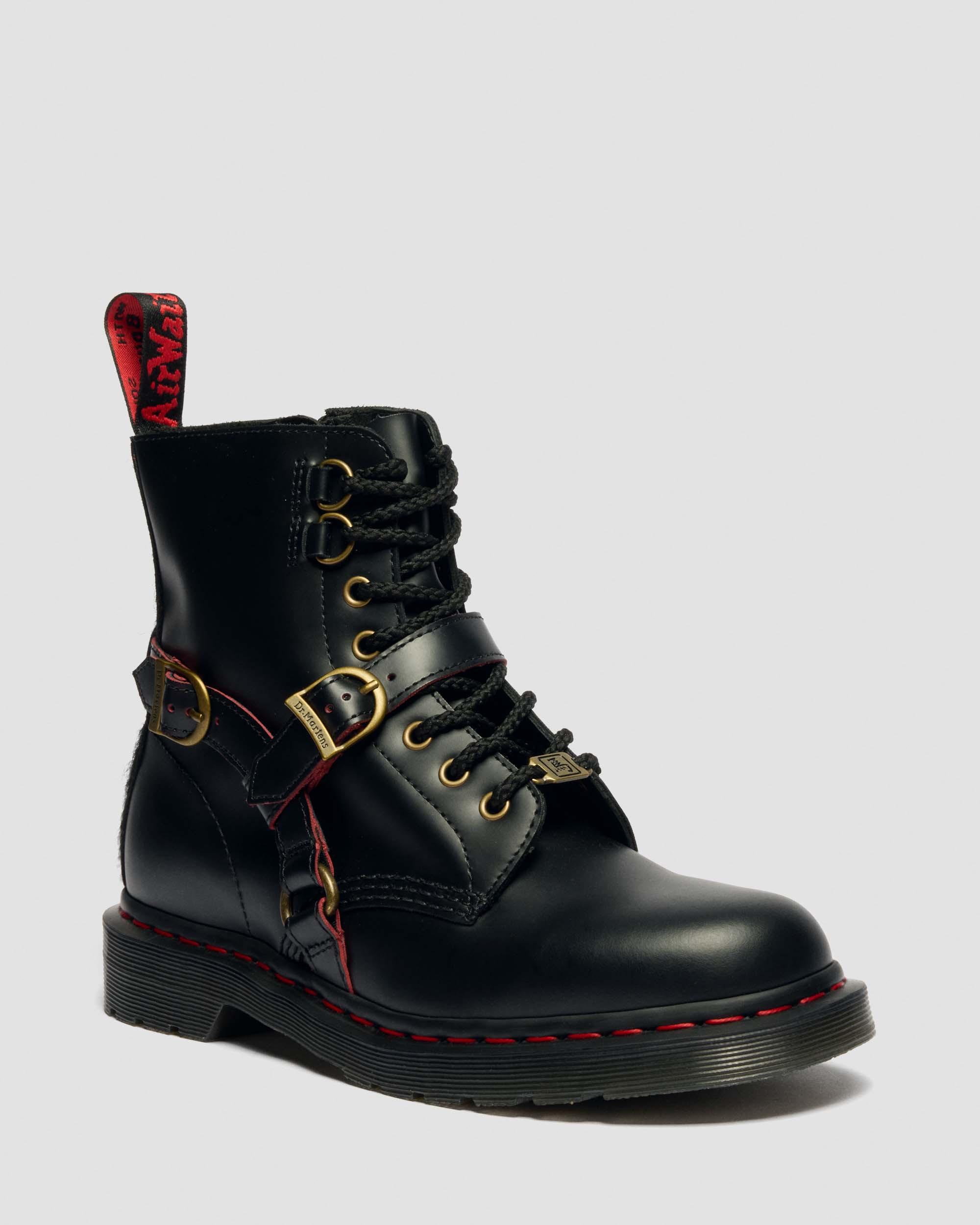 1460 Year Of The Horse Leather Boots in Black | Dr. Martens