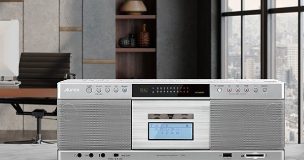 AV：CDラジカセ初のBluetooth送信機能を搭載! ハイレゾ再生にも対応