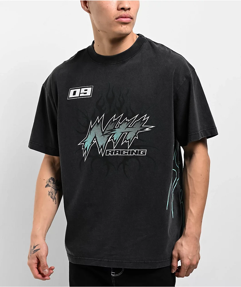 Ninth Hall Fast Lane Vintage Black T-Shirt | Liberty Center