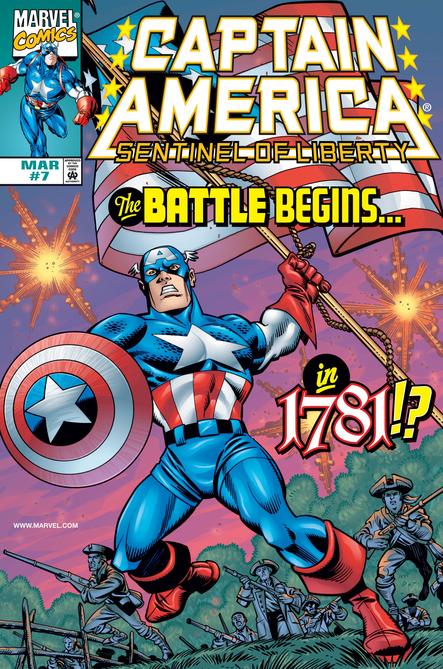 Captain America Sentinel of Liberty (1998) #7 | Comic Issues | Marvel