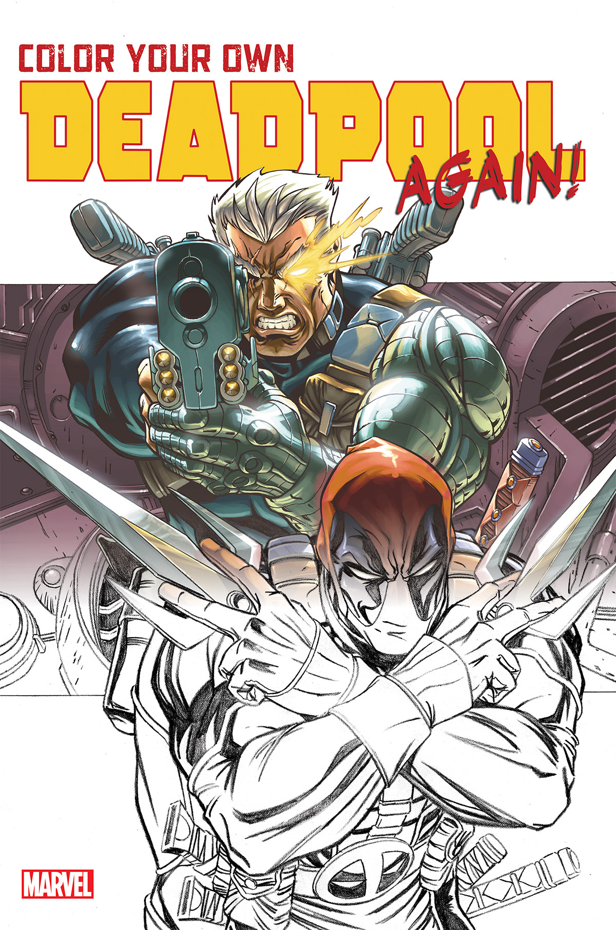 Color Your Own Deadpool Again! (Trade Paperback) | Comic Issues