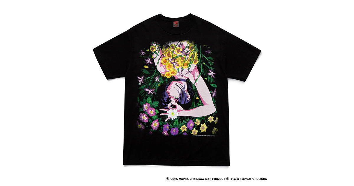 チェンソーマン レゼ篇』とGEEKS RULEのコラボレーションTシャツ