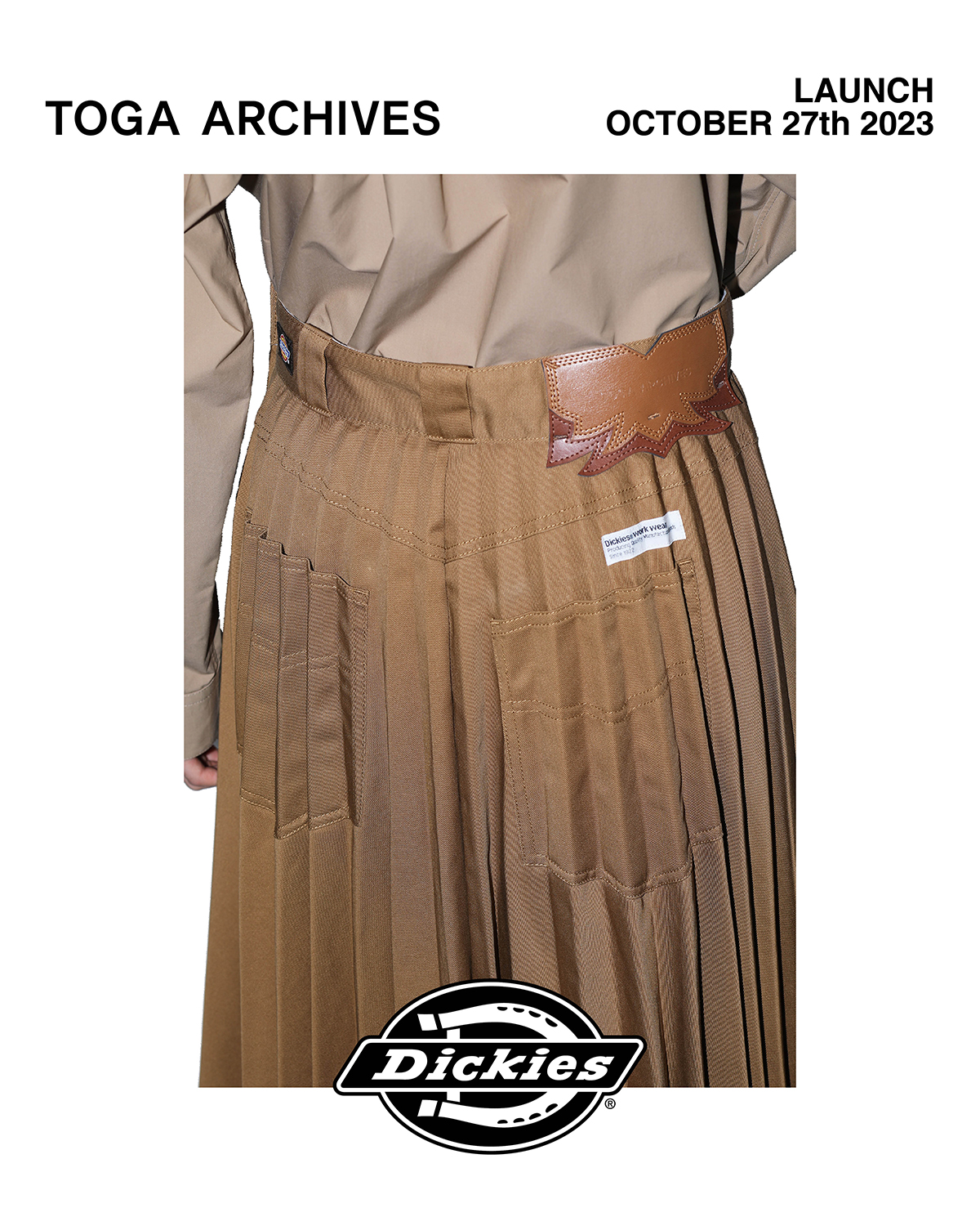TOGA × Dickiesのニューアイテムが10月25日より順次発売