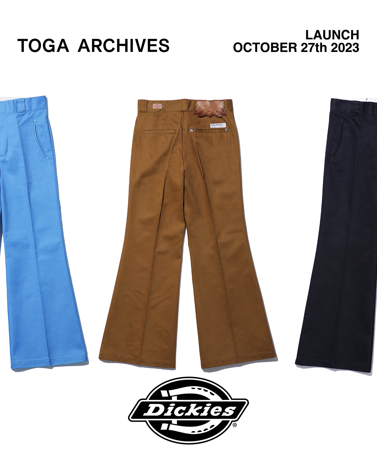TOGA × Dickiesのニューアイテムが10月25日より順次発売