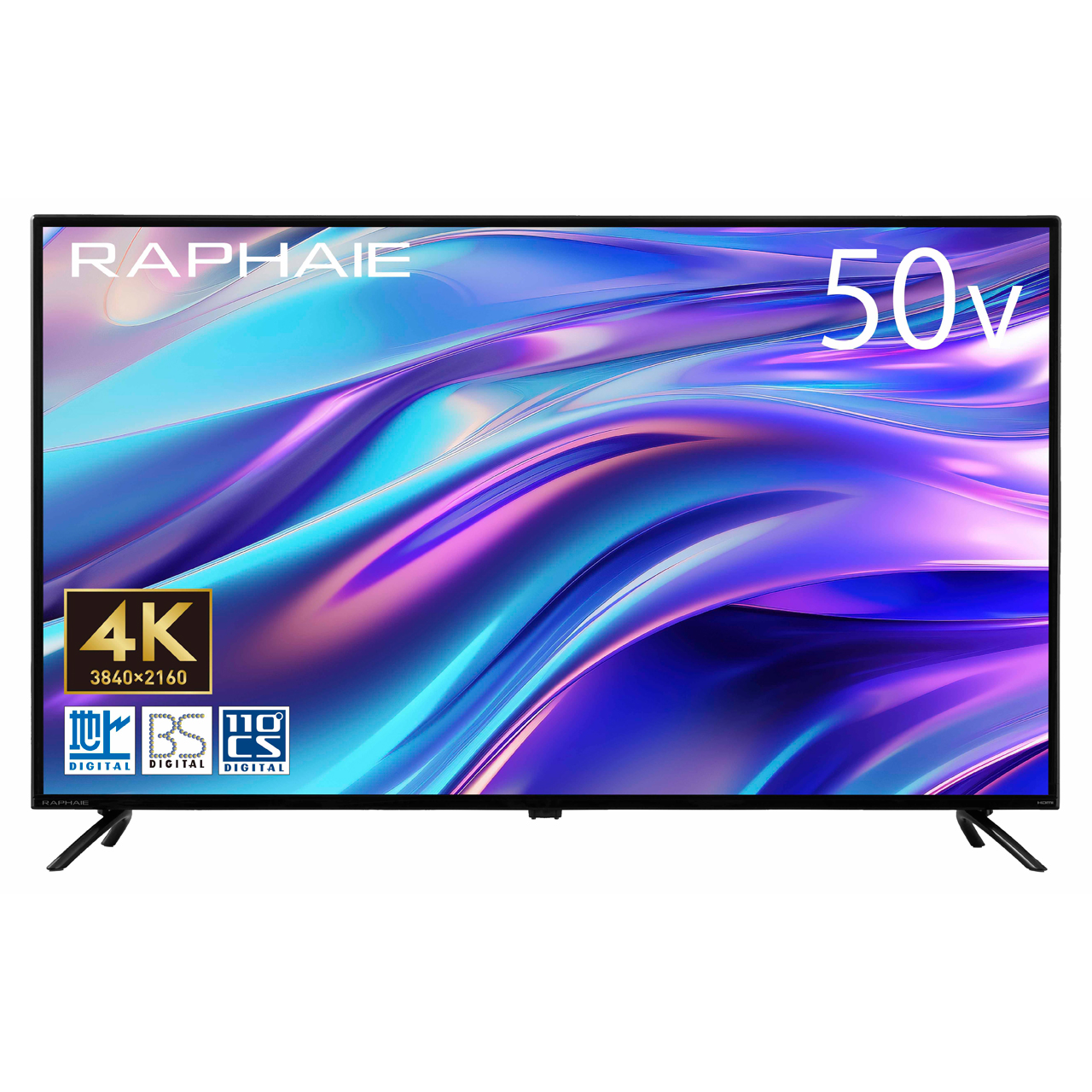 DOSHISHA ドウシシャ RL50RD02 50V型 4K 液晶テレビ RAPHAIE