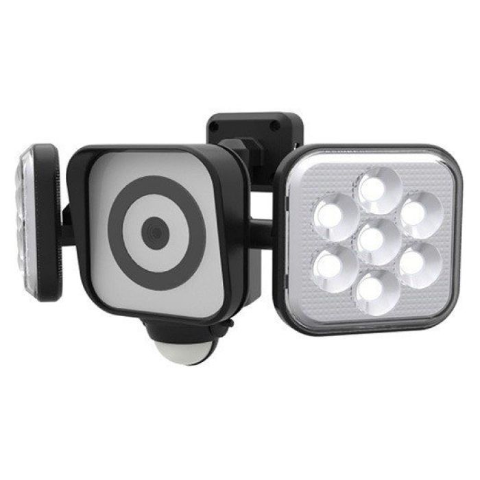LED センサーライト 防犯カメラ 8W×2灯 C-AC8160の通販｜センサー