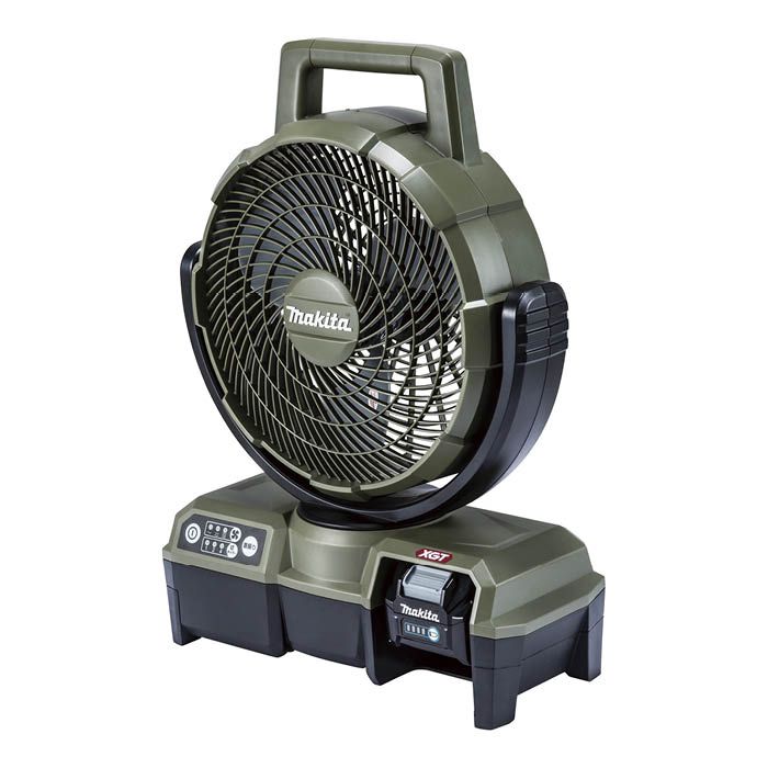 マキタ 40Vmax充電式ファン オリーブ CF001Gの通販｜産業扇・空調機器