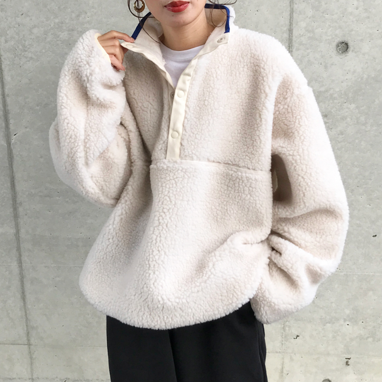 ユニセックス) モントリオールボアフリースプルオーバー