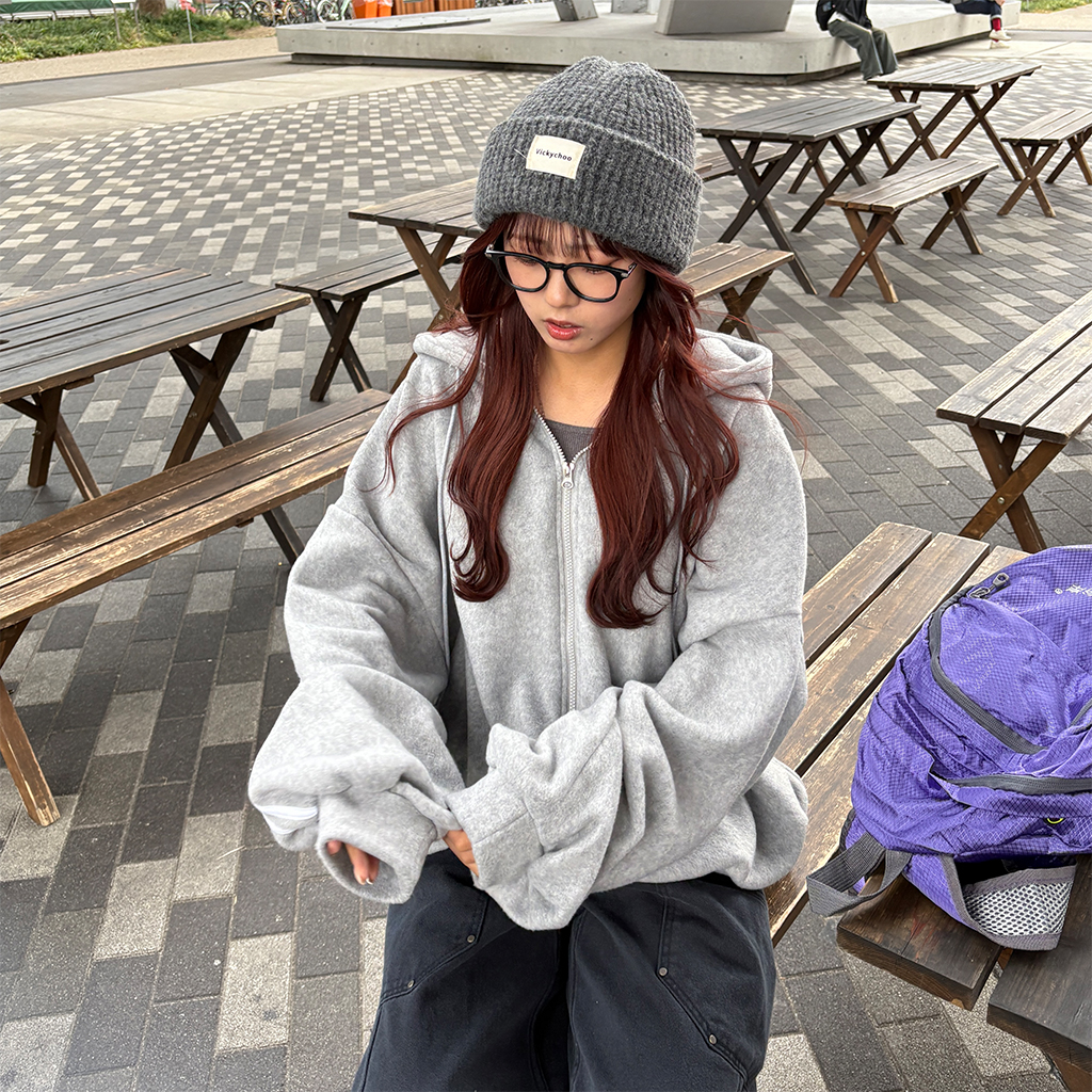 ユニセックス)2ラインポイントジップパーカー | ファッション通販