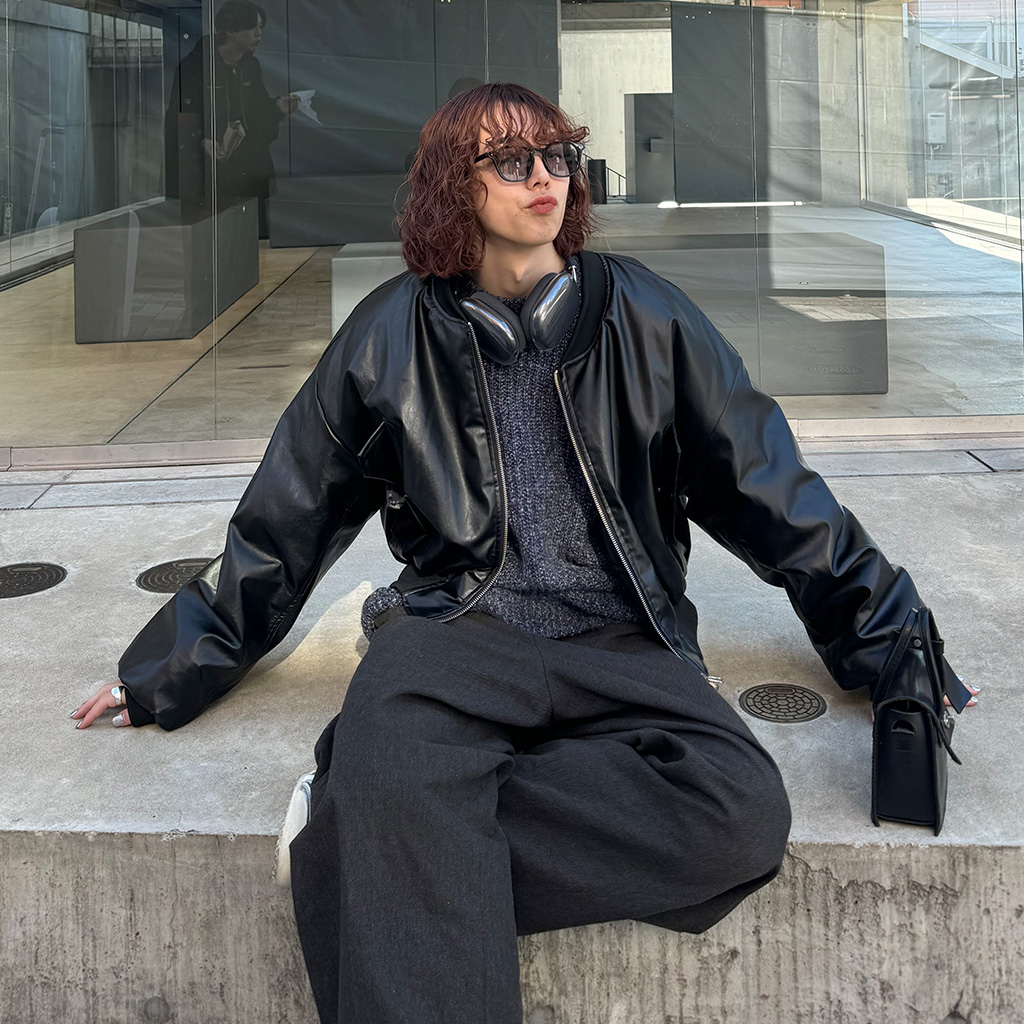 80s BARN STORMER オールレザー ジップ スタジャン 3 80s BARN STORMER